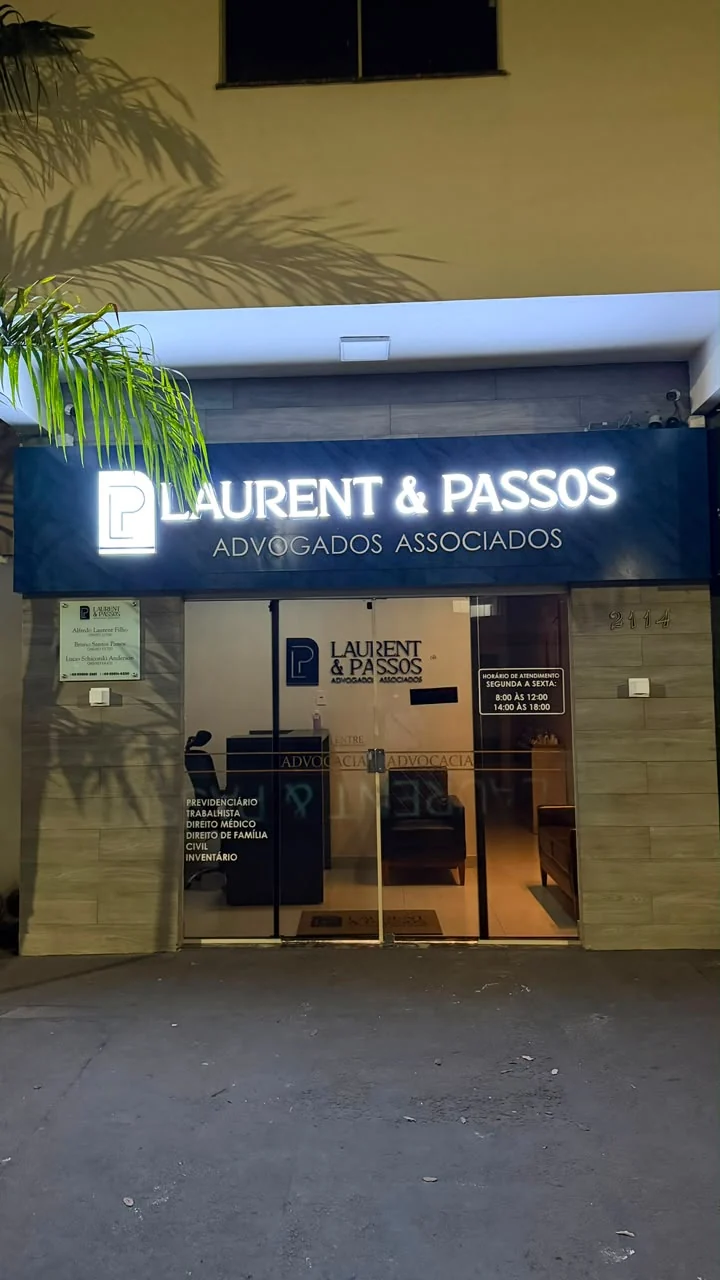 Fachada da unidade Laurent & Passos em Cacoal