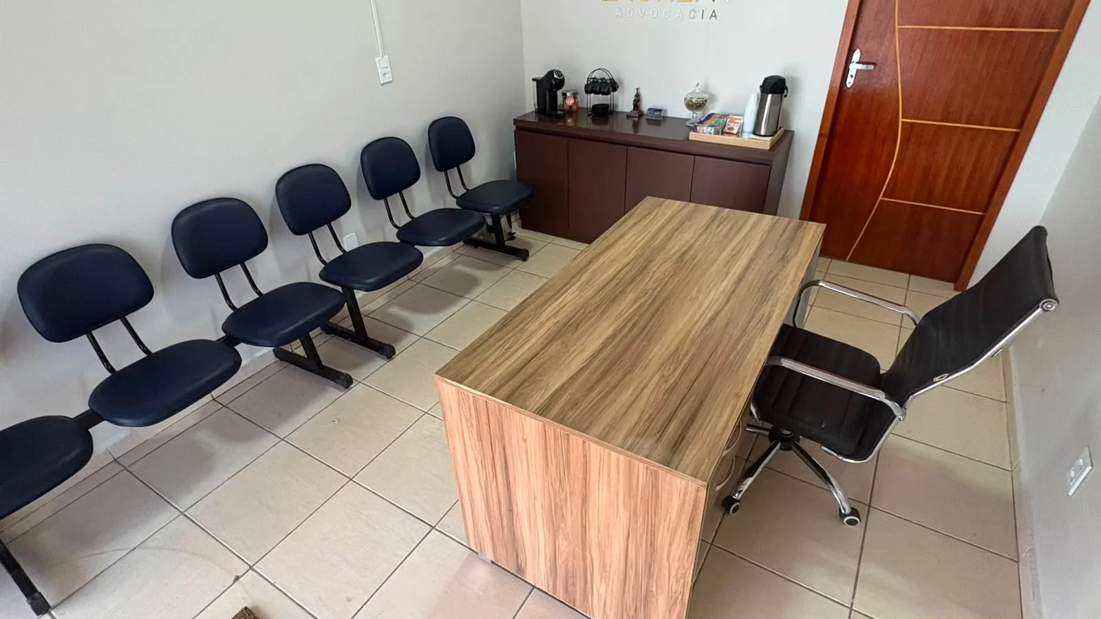 Recepção da unidade Laurent & Passos em Ministro Andreazza